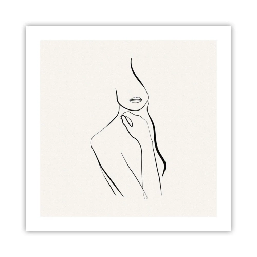 Póster - Una ola de melancolía - 50x50 cm