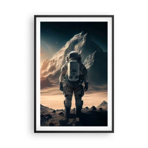 Póster en marco negro - Un nuevo reto - 61x91 cm