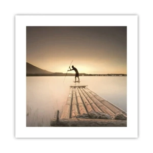 Póster - Antes del descanso - 40x40 cm