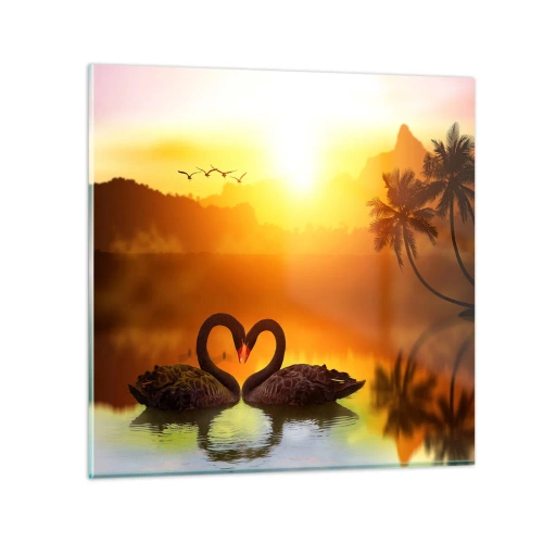 Cuadro sobre vidrio - Impresiones sobre Vidrio - Todo a juego - 30x30 cm