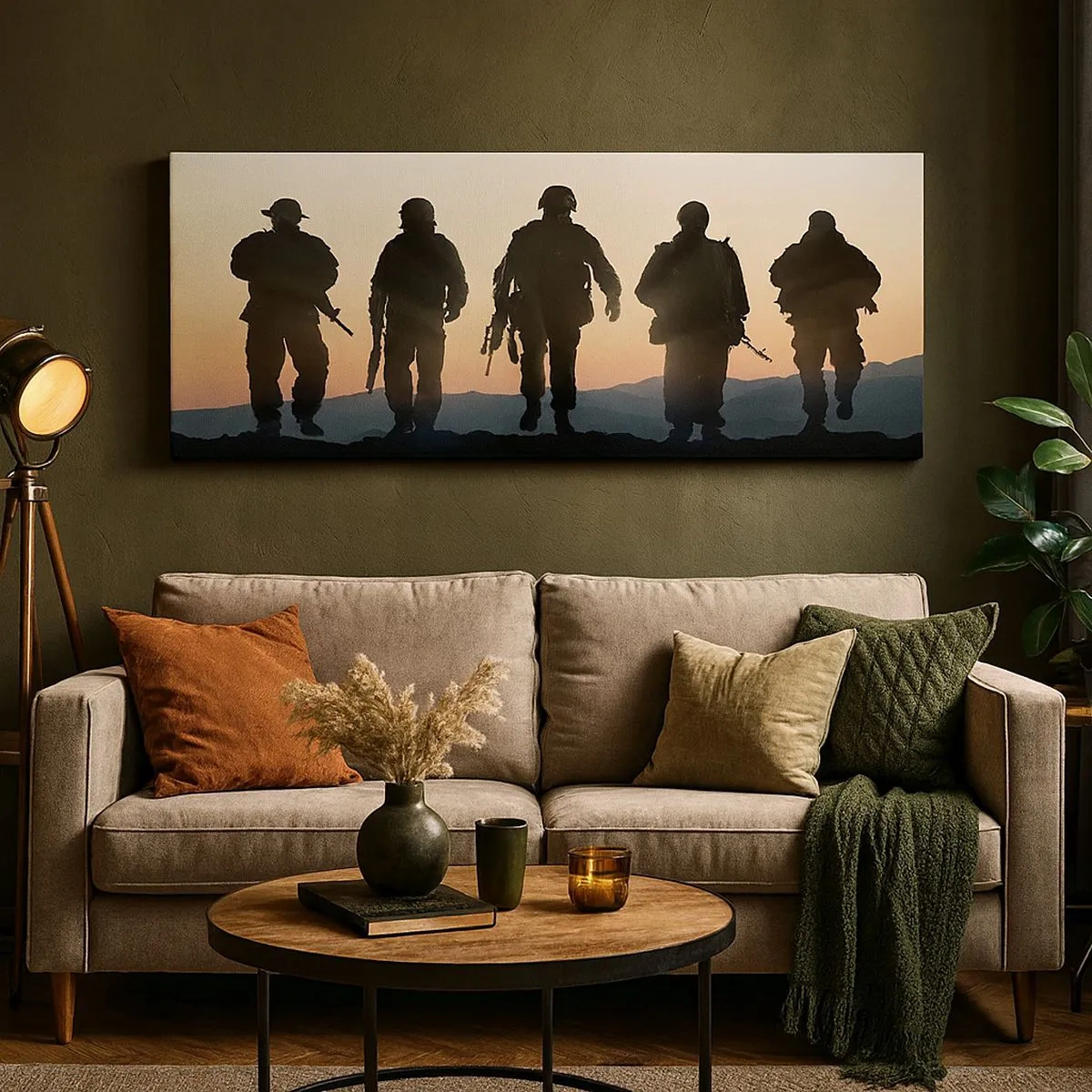 Cuadro sobre lienzo - Impresión de Imagen - Bienvenido a nuestro mundo - 100x40 cm