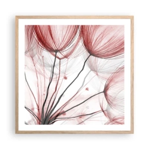 Póster en marco roble claro - Antes de partir - 60x60 cm