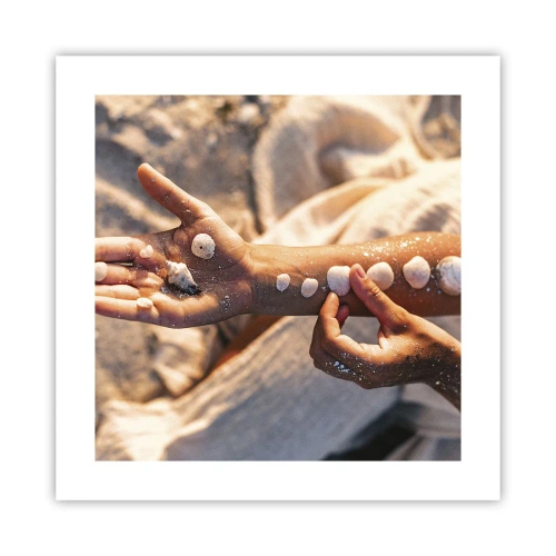 Póster - La belleza al alcance de la mano - 40x40 cm