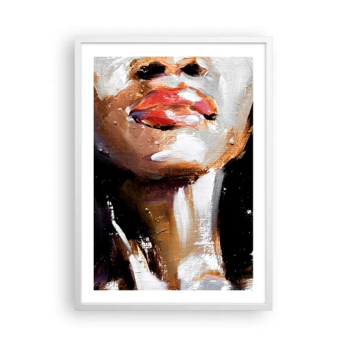 Póster en marco blanco - Orgullo sin prejuicios - 50x70 cm