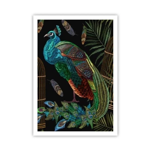 Póster - Con plumajes reales - 70x100 cm