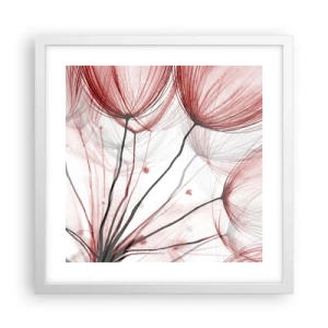 Póster en marco blanco - Antes de partir - 40x40 cm