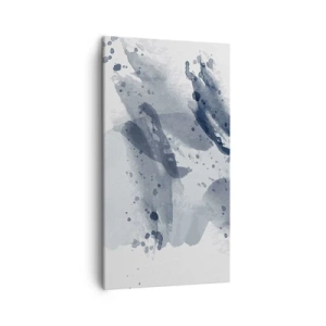 Cuadro sobre lienzo - Impresión de Imagen - Un estudio sobre la naturaleza del agua - 45x80 cm