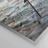 Esfera sin numeración, con rayas