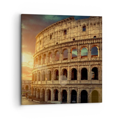 Cuadro sobre lienzo - Impresión de Imagen - Una impresión colosal - 70x70 cm