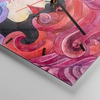 Esfera sin numeración, con rayas