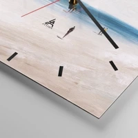 Esfera sin numeración, con rayas