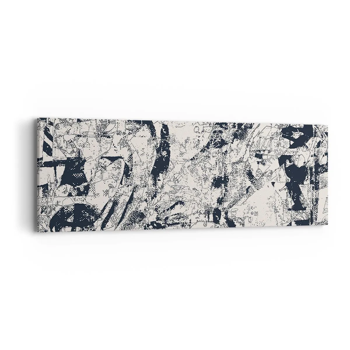 Cuadro sobre lienzo - Impresión de Imagen - La interpenetración de los opuestos - 90x30 cm