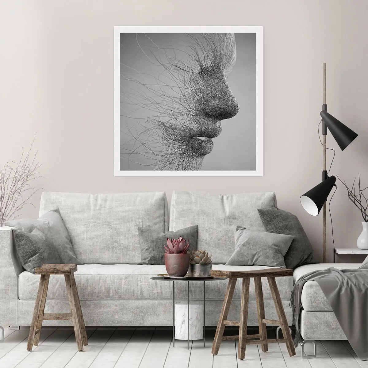 Póster - Espíritu del viento - 60x60 cm