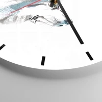 Esfera sin numeración, con rayas