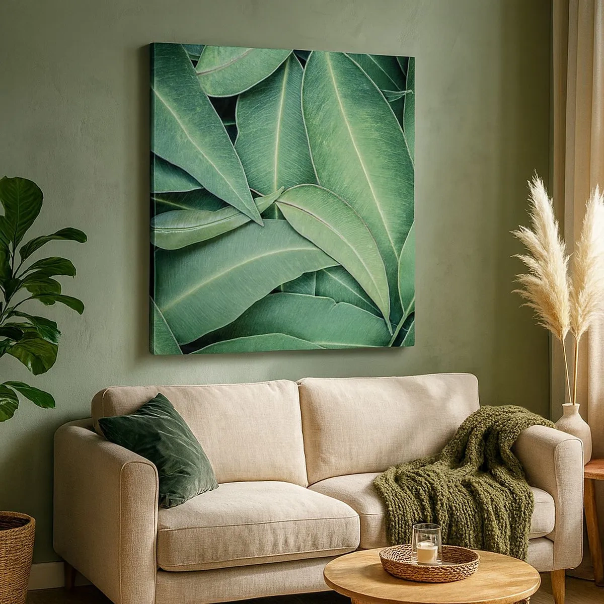 Cuadro sobre lienzo - Impresión de Imagen - Jugosidad y frescura - 30x30 cm