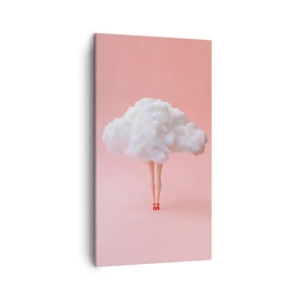 Cuadro sobre lienzo - Impresión de Imagen - Dulce promesa - 45x80 cm