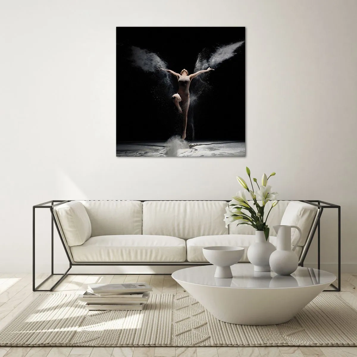 Cuadro sobre vidrio - Impresiones sobre Vidrio - Los duendes existen - 60x60 cm