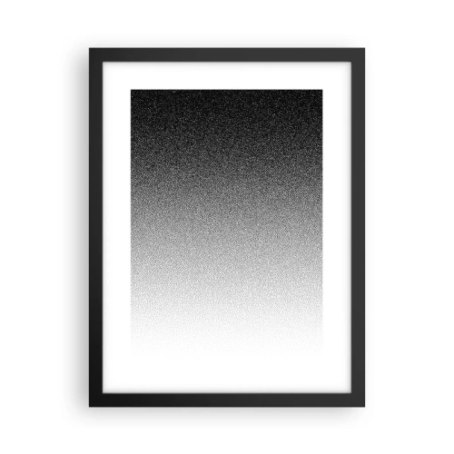 Póster en marco negro - Hacia la luz - 30x40 cm