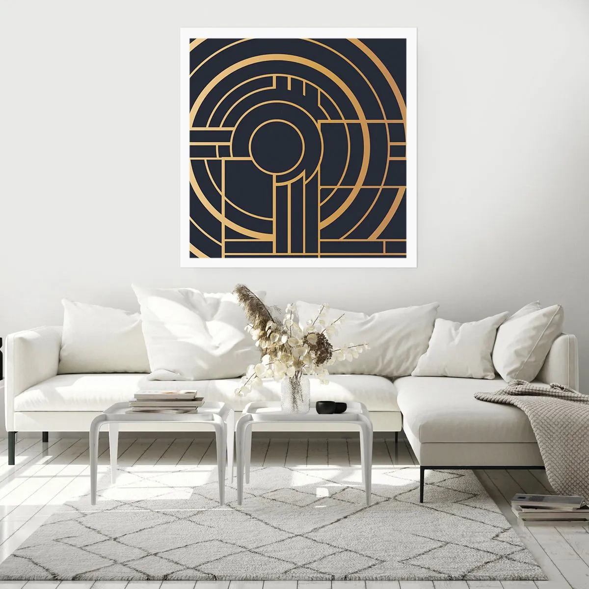 Póster - Giro de los elementos - 50x50 cm