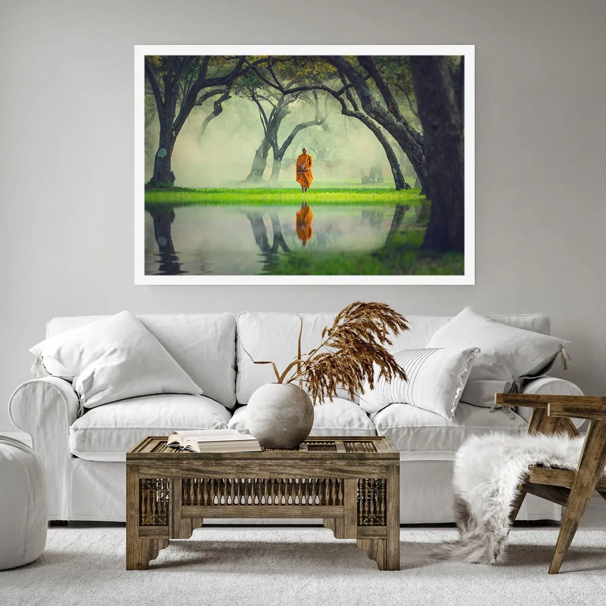 Póster - En el camino de la iluminación - 40x30 cm