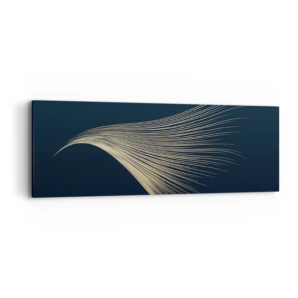 Cuadro sobre lienzo - Impresión de Imagen - Como el cabello de un ángel - 90x30 cm