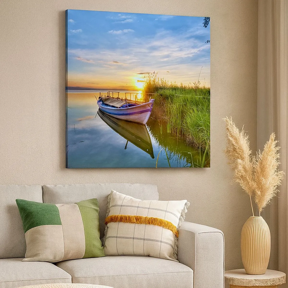 Cuadro sobre lienzo - Impresión de Imagen - Sueños cumplidos - 30x30 cm