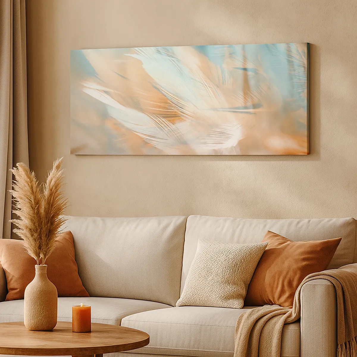 Cuadro sobre lienzo - Impresión de Imagen - En la tierra de la suavidad - 30x30 cm