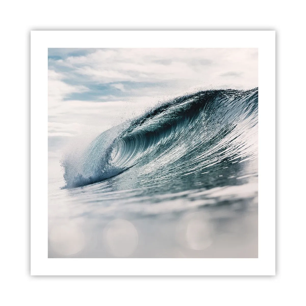 Póster - La cima del océano - 50x50 cm