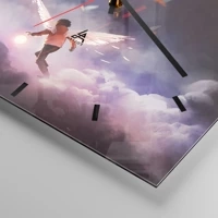 Esfera sin numeración, con rayas