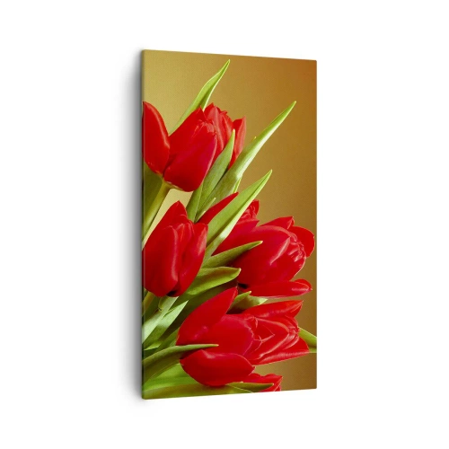 Cuadro sobre lienzo - Impresión de Imagen - Estallido de alegría primaveral - 45x80 cm