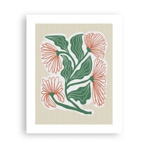 Póster - Folclórico y moderno - 40x50 cm