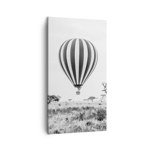 Cuadro sobre lienzo - Impresión de Imagen - Sobre la sabana - 45x80 cm