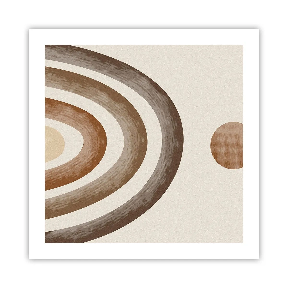 Póster - En otro mundo - 50x50 cm