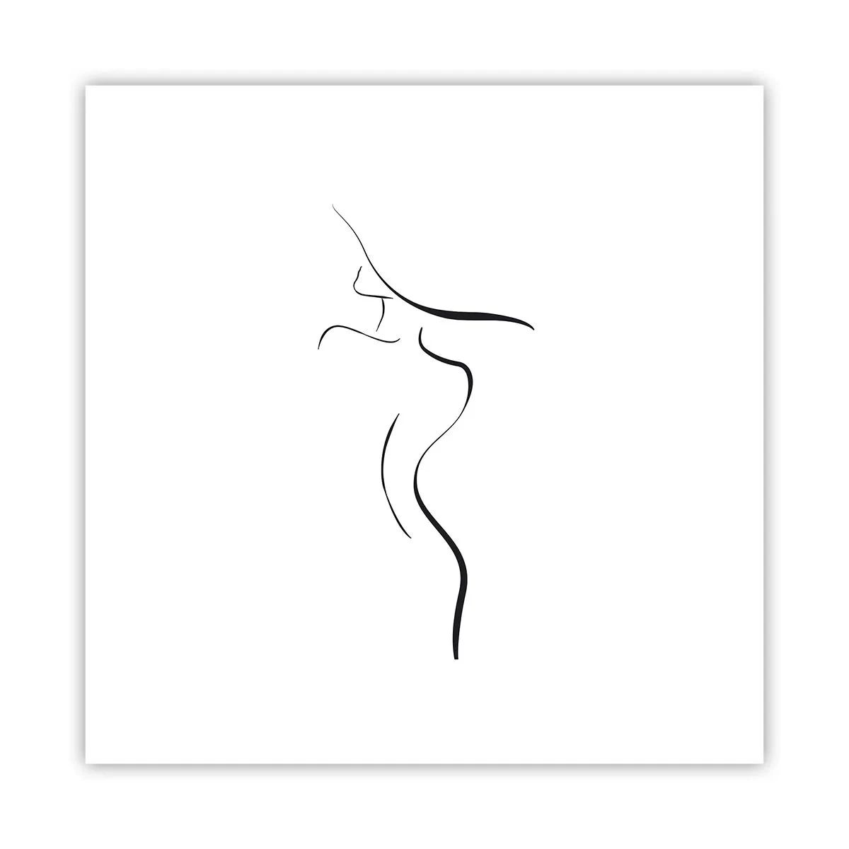 Póster - Escurridiza como una ola - 30x30 cm