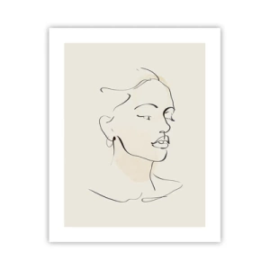 Póster - Líneas que muestran seguridad - 40x50 cm