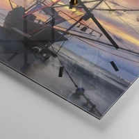 Esfera sin numeración, con rayas