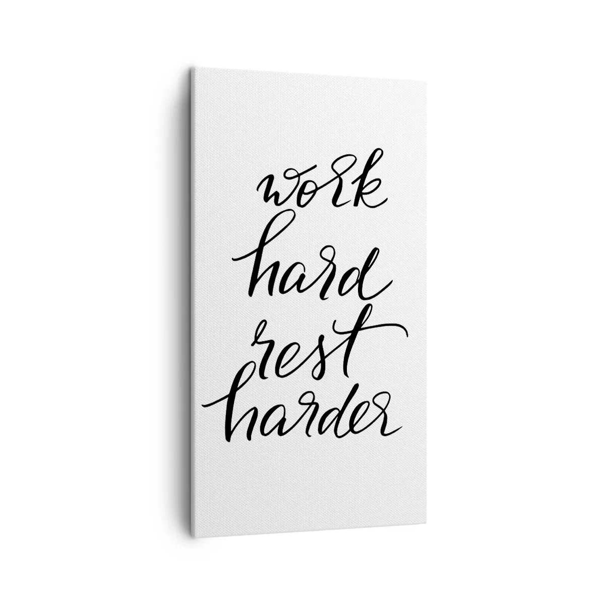 Cuadro sobre lienzo - Impresión de Imagen - Balance de vida - 45x80 cm