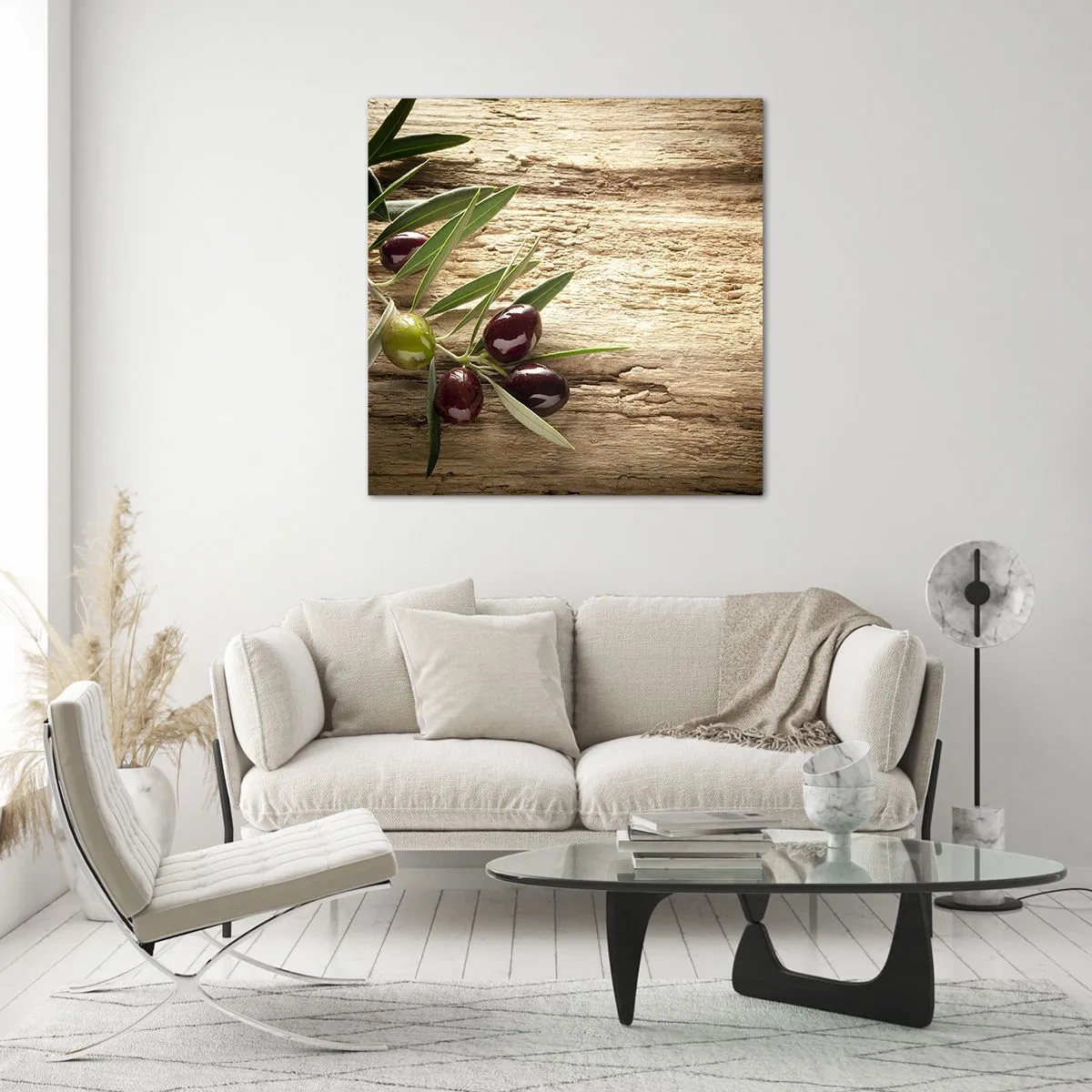 Cuadro sobre vidrio - Impresiones sobre Vidrio - Directamente de la naturaleza - 70x70 cm