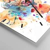 Esfera sin numeración, con rayas