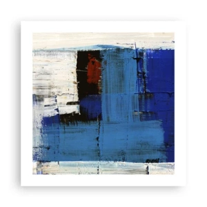 Póster - El secreto del azul - 50x50 cm
