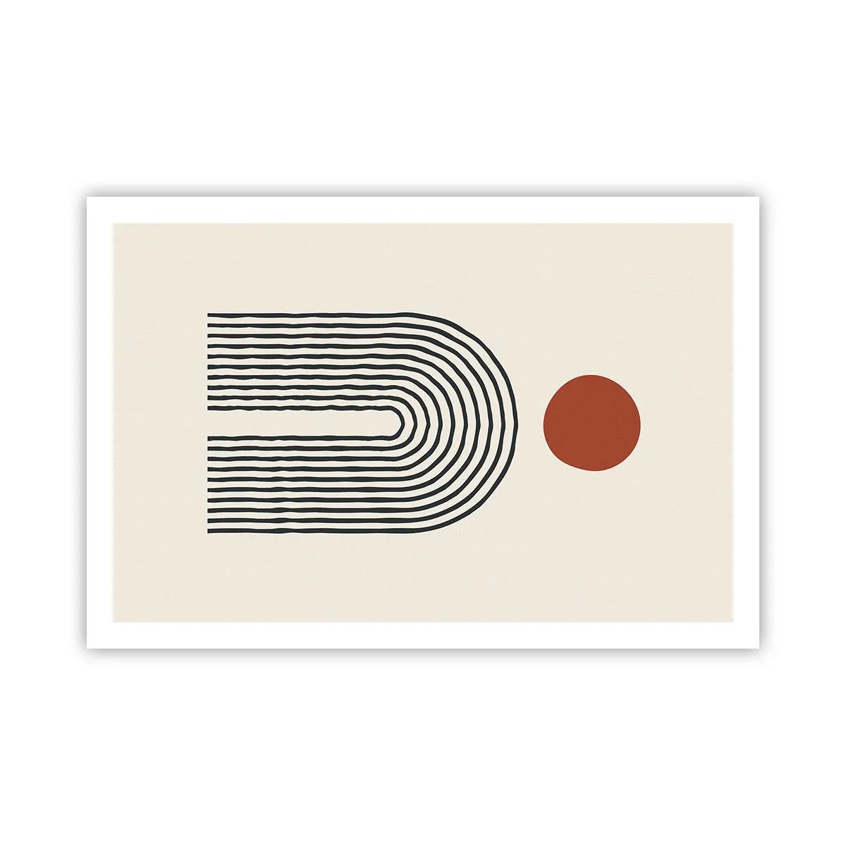 Póster - Magnetismo de formas y colores - 91x61 cm