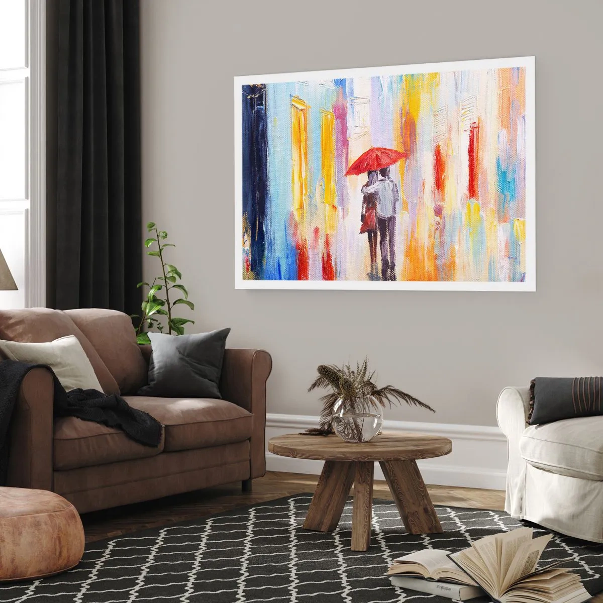 Póster - Que siga lloviendo - 50x40 cm