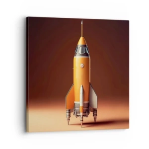 Cuadro sobre lienzo - Impresión de Imagen - Comienza con un sueño - 30x30 cm