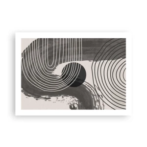 Póster - La victoria del óvalo - 70x50 cm