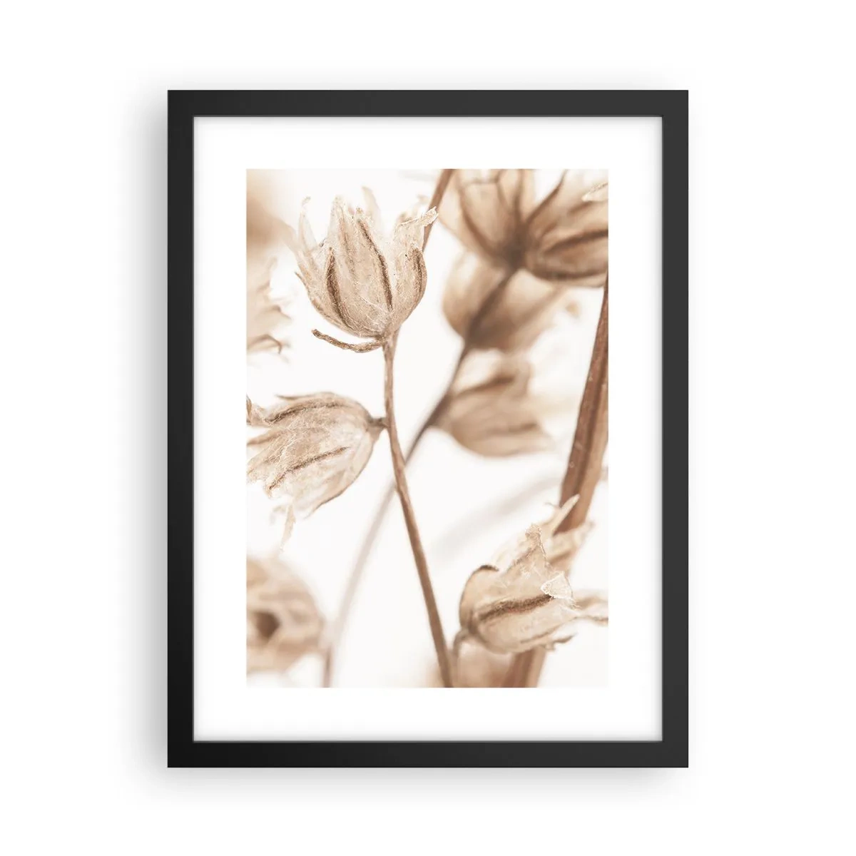 Póster en marco negro - El final del verano - 30x40 cm