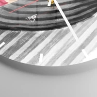 Esfera sin numeración, con rayas