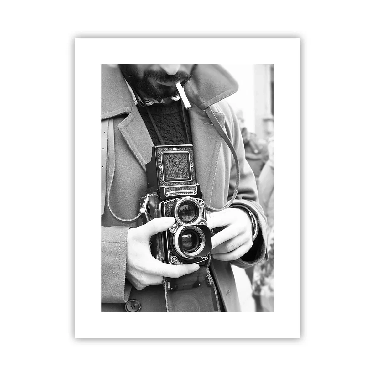 Póster - En estilo retro - 30x40 cm