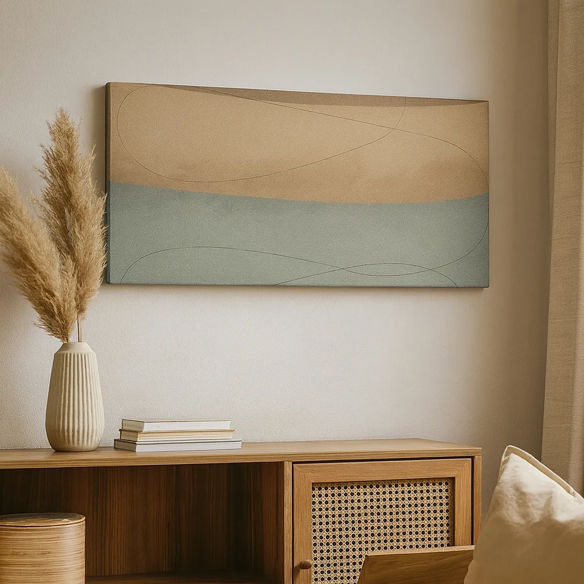 Cuadro sobre lienzo - Impresión de Imagen - Composición horizontal - 30x30 cm