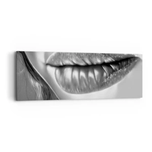 Cuadro sobre lienzo - Impresión de Imagen - Sé lo que estás pensando... - 90x30 cm