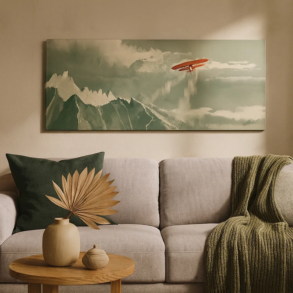 Cuadro sobre lienzo - Impresión de Imagen - Pionero sin miedo - 30x30 cm